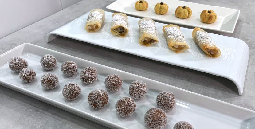 MINI DULCES DE OTOÑO taller de repostería online en directo