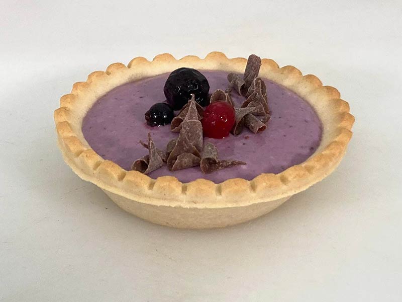 Tartaletas de pera, frutos rojos y calabaza - Repostería Online en Vivo