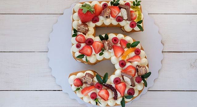 Tarta Números Calendario Noviembre Talleres Repostería en Vivo 
