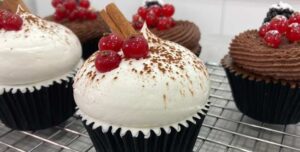 Clase de CupCakes de Navidad en directo