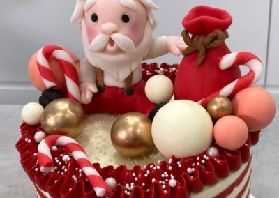 Decoración Tarta de Navidad