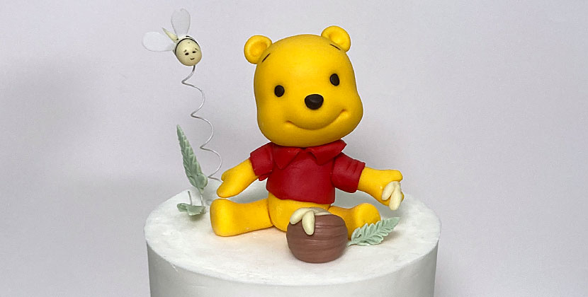 Decoración de tarta Winnie the Pooh